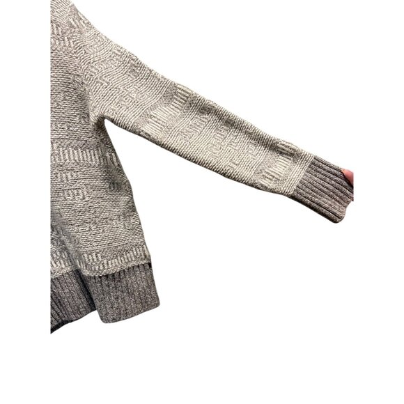 Banana Republic Heritage Collection Mens Wool Sweater Gray Size L - Picture 9 of 14